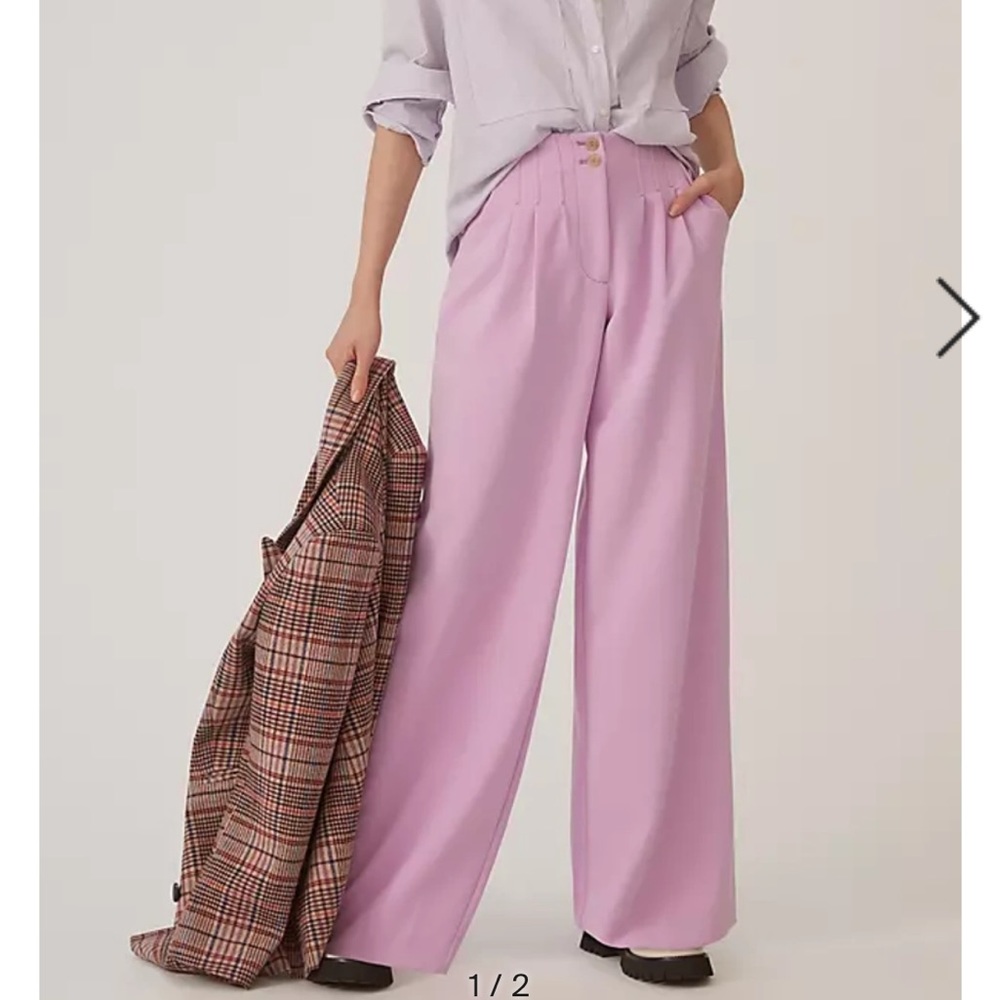 NWOT Maeve Wide Leg Trousers